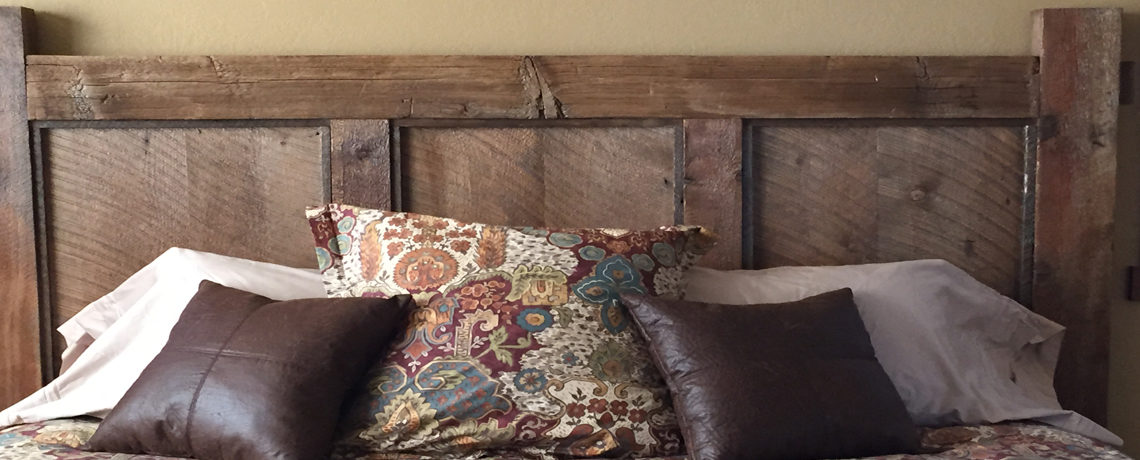 King Barnwood Headboard